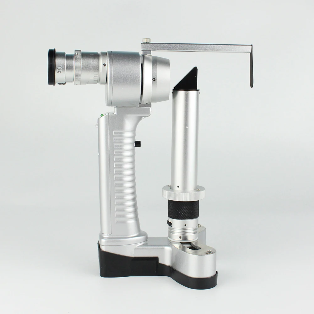 Portable Slit Lamp Ophthalmic Handheld Microscope With Aluminum Carry Case