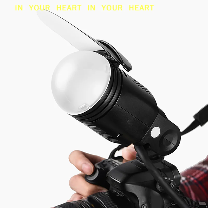 【X】1Pc AK-R11 V1 라운드 헤드 플래시용 자기 돔 디퓨저 교체품/AD200/AD200Pro/플래시 시리즈 V1/S-R2 예비 부품용