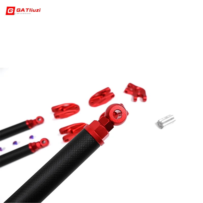 Dry Carbon Fiber Engine Strut Bar Balance Brace Bracket Bar Balancer Beam Lever For BMW G80 M3 G82 G83 M4-G87 M2