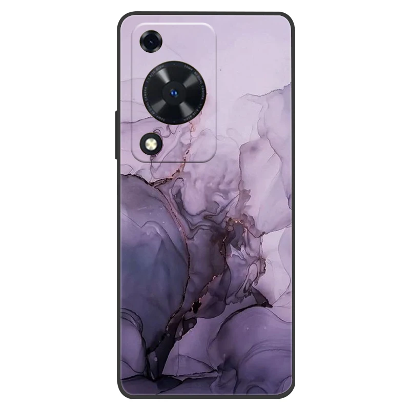 Marble Soft Matte Silicone Back Cover – Full Coverage Phone Shell
