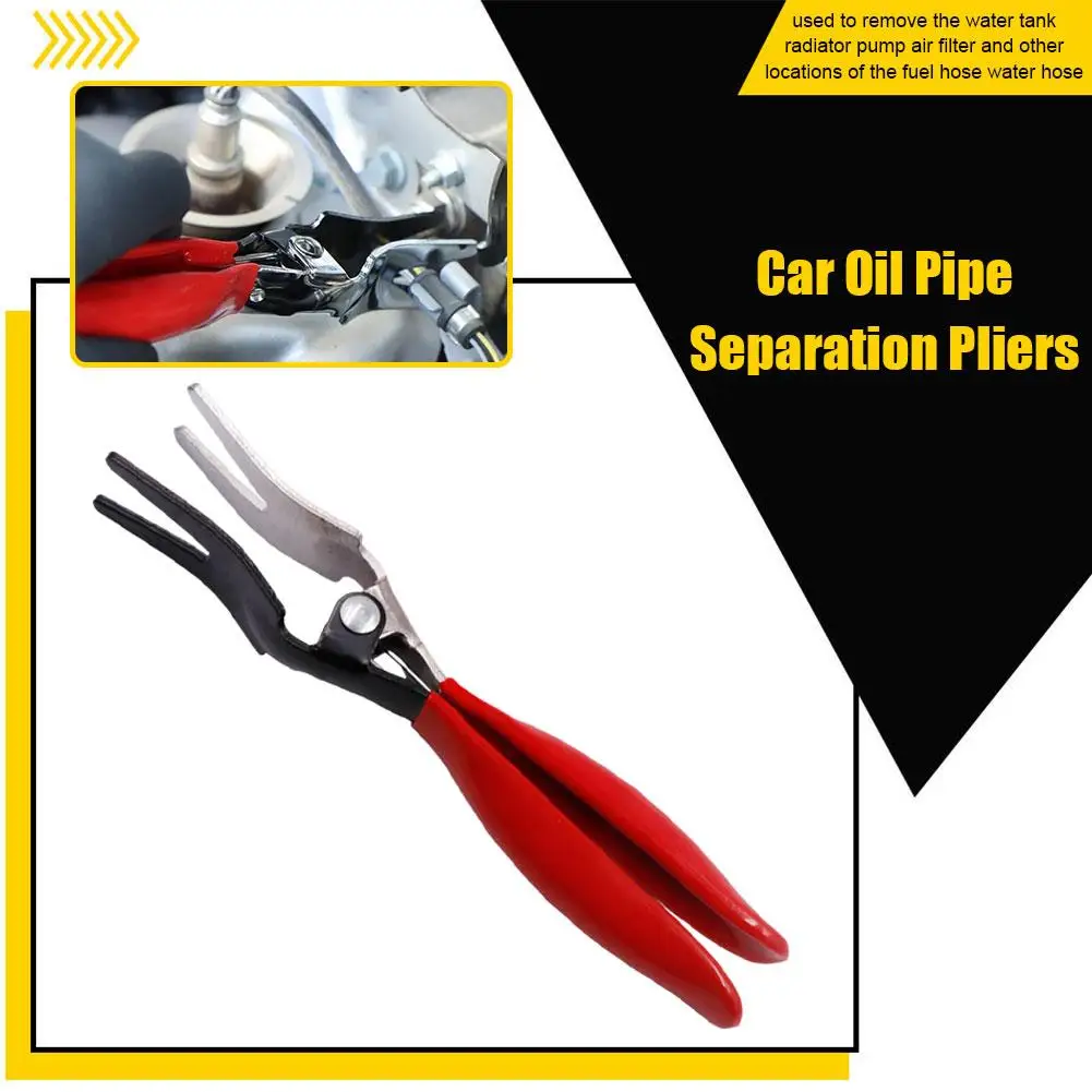 

Automobile Tubing Oil Pipe Separation Clamp Joint Tightening Hose Buckle Removal Pipe Tube Tools Fuel Car Tool Pliers Filte V3L7