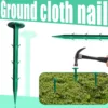 11cm Garden Landscaping Stakes Lawn Pins Pegs Garden Border Plastic Edging Anchoring Spikes For Outdoor Weed Barrier 2