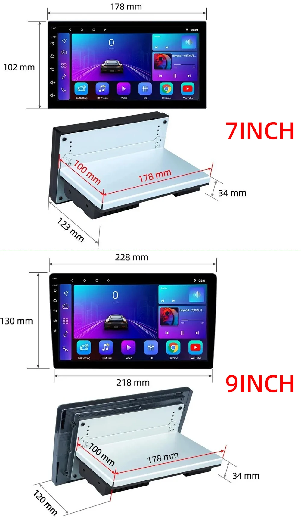 Hippcron Car Radio CarPlay Android Auto 1 Din Autoradio Universal 7"/9" WIFI GPS Bluetooth Audio Multimedia Video Player 17 S6d00ec0580a74d72bc242faa02b24b20K Hippcron Car Radio CarPlay Android Auto 1 Din Autoradio Universal 7"/9" WIFI GPS Bluetooth Audio Multimedia Video Player