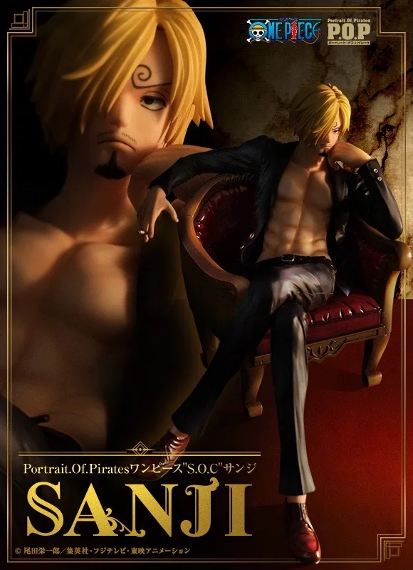 家具 sanji Anime Action Figure Vinsmoke Sanji Manga Peripheral Sitting