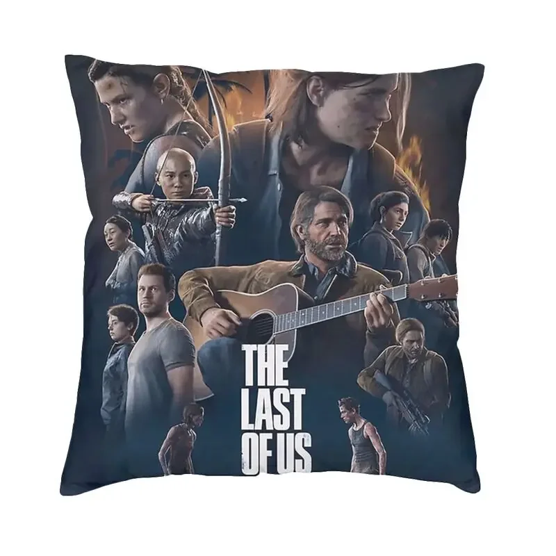 

The Last Of Us Throw Pillow Case Decorative Horror Video Game Modern Cushion Cover Velvet Pillowcase 3D Printing Pillows