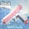 Glock Electric Water Gun Comes With Two Replaceable Small Water Tanks Suitable Beach Pool Parties For Kids 4