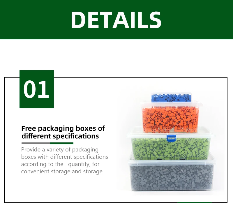 Wange 100g 71 Stück/Set 80796 Spezielle Vier-Stift-Teile auf 2 Seiten Lose Teile Kompatibel mit Bausteinen DIY Spielzeug Montage Aufbewahrung – Detail 5
