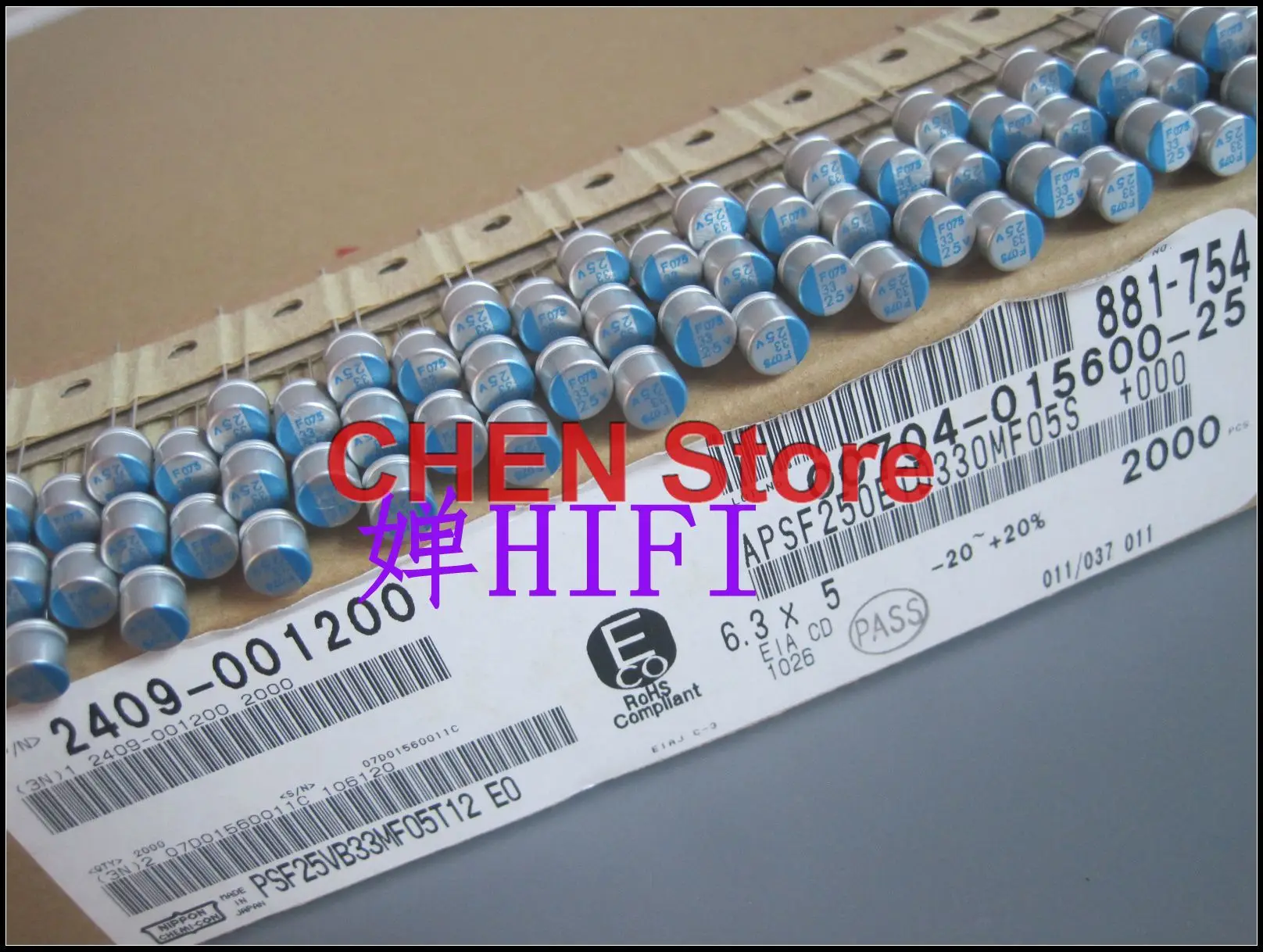 шт. NIPPON PSF 25V33UF 6