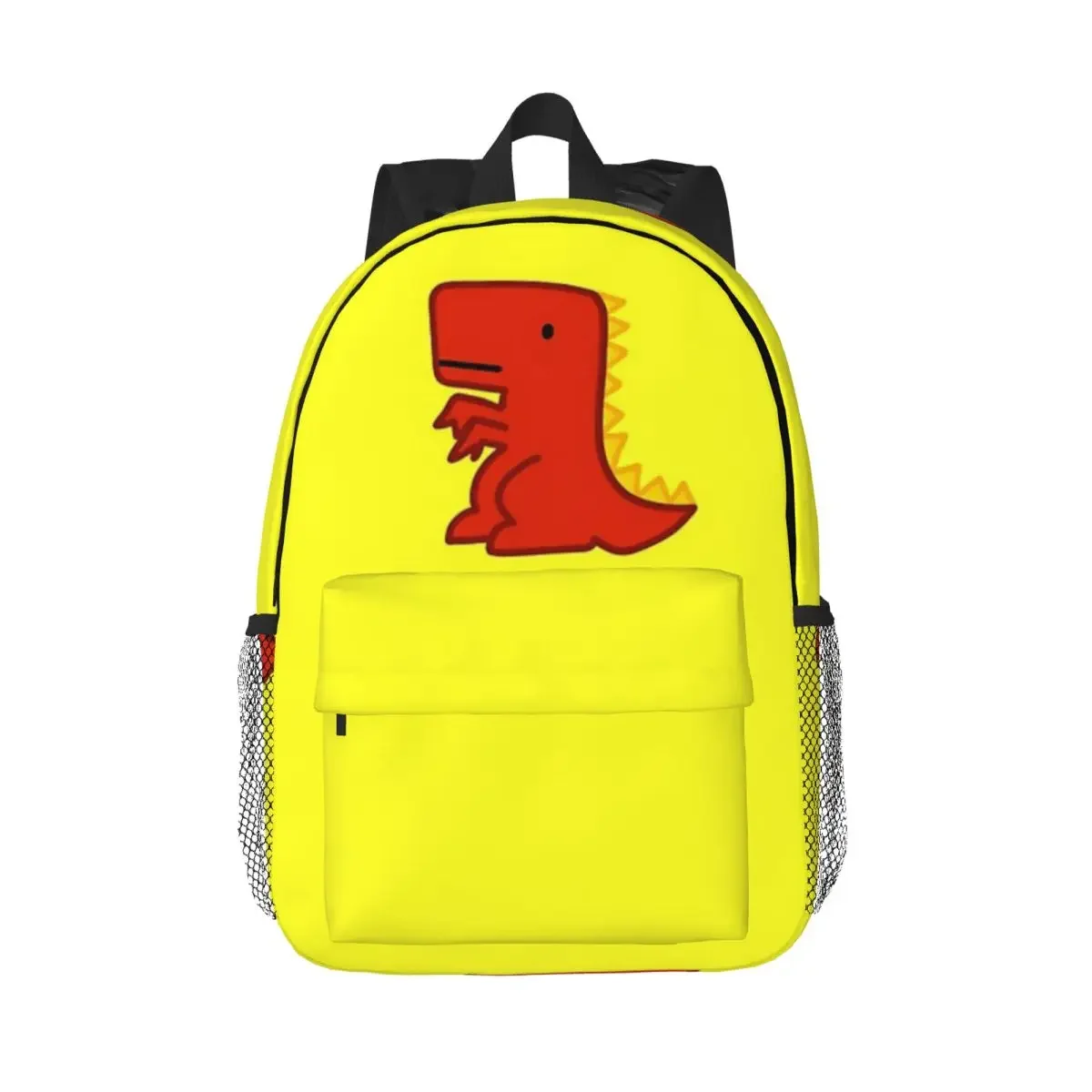 

Cute Little Red Dinosaur T-Rex Backpack Teenager Bookbag Fashion Children School Bag Travel Rucksack Shoulder Bag Large Capacity