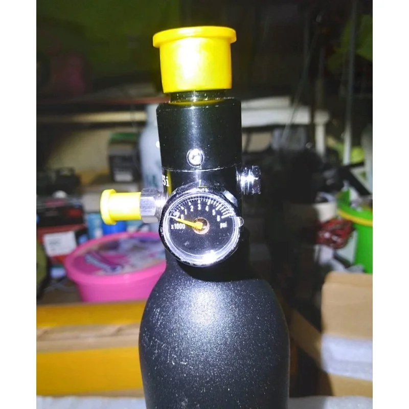 CO2 Regulator Valve 5/8-18UNF or M18*1.5 4500psi High Tank Cylinder Diving Aquarium Plant