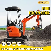 1 Ton Mini Excavator Customized Factory Deal Crawler Excavator Fast Delivery Epa euro Engine Excavator