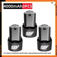 2025 nouvelle batterie lithium-ion rechargeable 4000 mAh-12 V pour tournevis électriques, perceuses, mini meuleuse d'angle outils électriques 2
