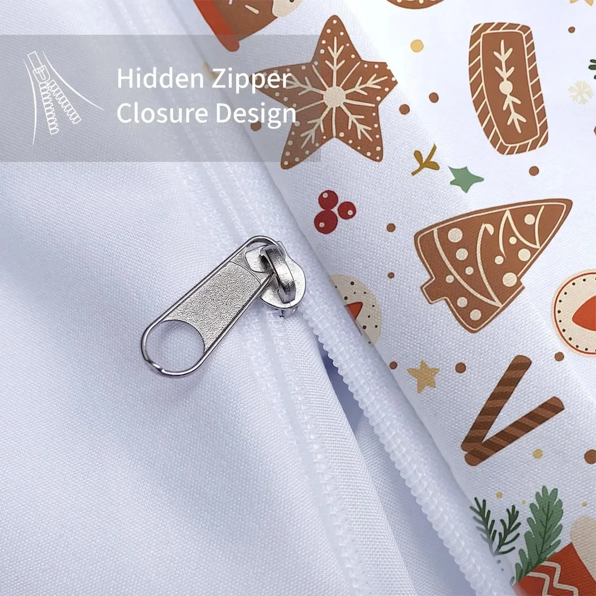 Gingerbread Cottage Bedding Set 6