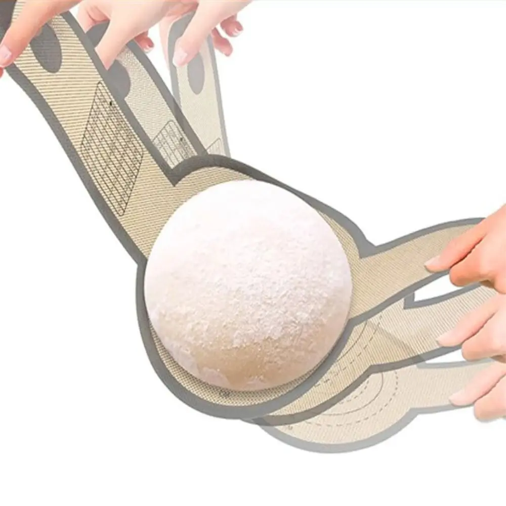 Silicone Bread Mat with Long Handle - Heat Resistant & Non-Stick