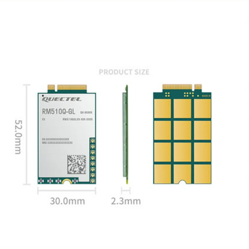 Рисунок 2 - Встроенный модуль Quectel RM510Q-GL 5G mmWave M