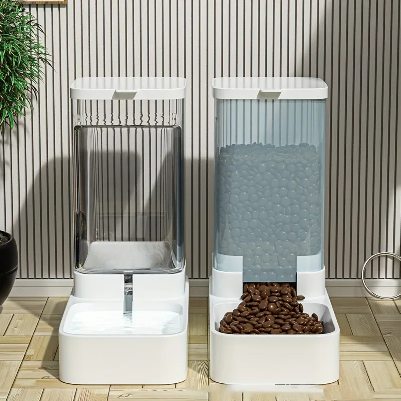 Pet Feeder 2.1KG Water Feeder 3.8L For Small and Medium-sized Pets or Cats