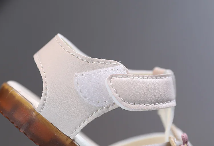 1-3Y Toddler Sandals Fashion Bowknot Baby Girls Princess Shoes Soft Sole Baby Girl Shoes Anti-slip Toddler Sandals Girl