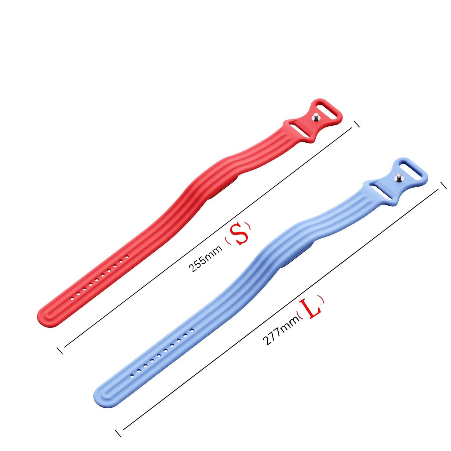 Sports Silicone Adjustable Watch Band - Fitness Tracker Bracelet Accessory