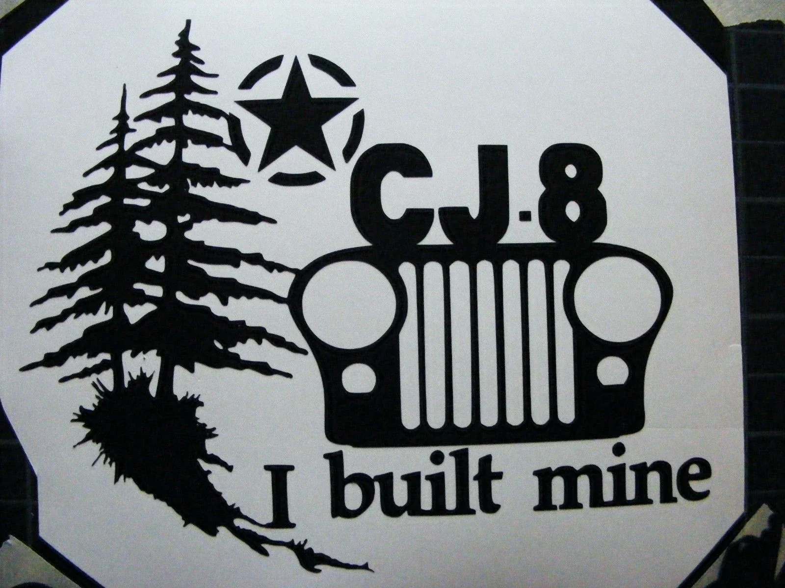 

For Jeep CJ 8 vinyl decal Sticker