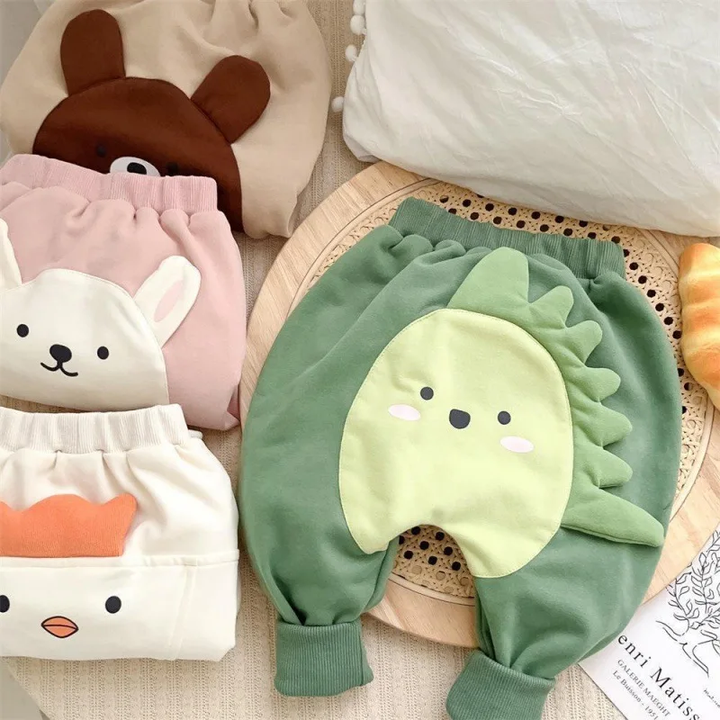 

INS Clothing New Type Baby Spring and Autumn Cartoon Animal Series Pants Male and Female Baby Small Cute Chicken Bottom-Enlarged