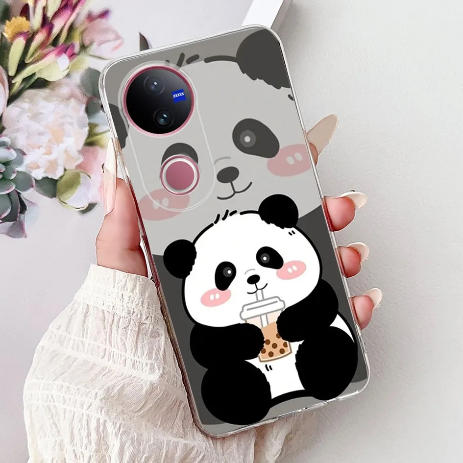 Luxury Marble Lion Soft Silicone Clear Bumper Case