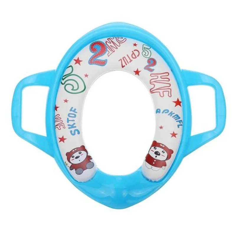 Baby Child Toddler Kids Portable Safety Seats Soft Toilet Training Trainer Potty Seat Handles Urinal Cushion Pot Chair Pad Mat images - 6