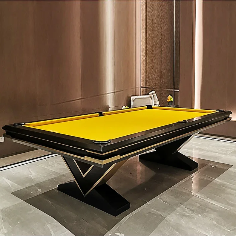 unique styles high-end modern luxury snooker billiard tables 9ft 8ft 7ft solid wood slate pool table