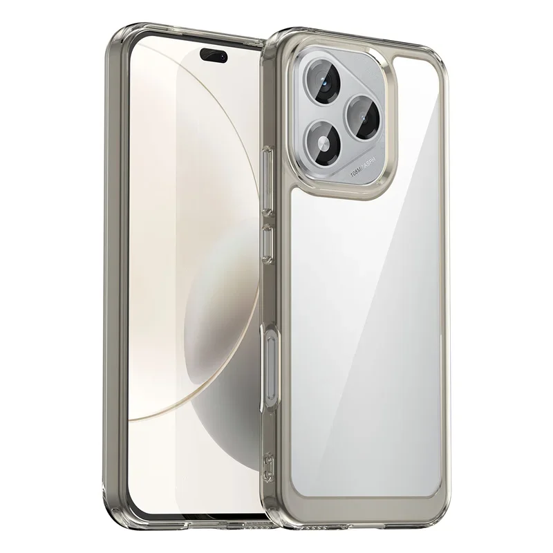 Transparent Colorful TPU Protective Phone Case - Clear Cover and Stylish Design