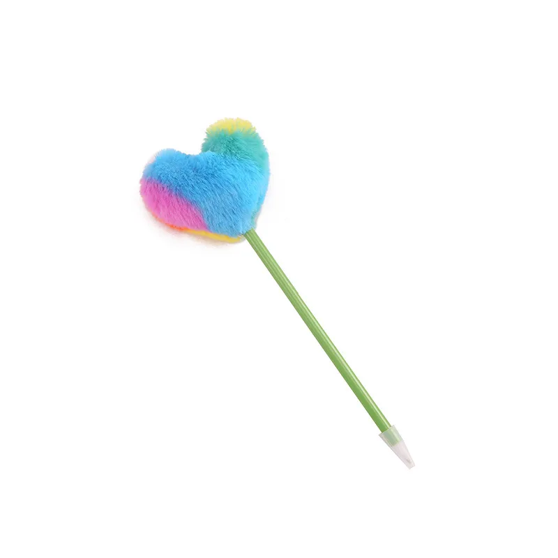 1 Piece Kawaii School Supplies Office Stationery Ballpoint Pen Creative Cute Love Plush Sweet Candy Styling Funny Lovely Pens