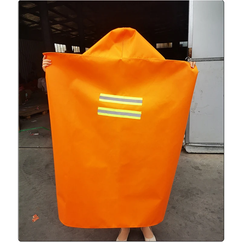 

Flame Retardant Cloak Emergency Survival Fire Blanket Double-layer Fireproof Cloak Full Body Protection Heat Insulation Home