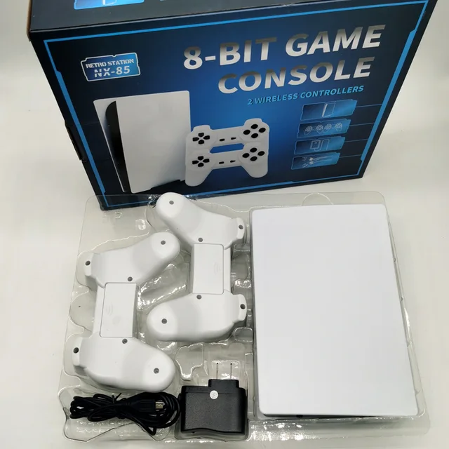 NUOVA stazione di gioco 5 TV Console per videogiochi wireless 1280 giochi classici integrati Mini lettore di giochi retrò Supporto uscita Av 3