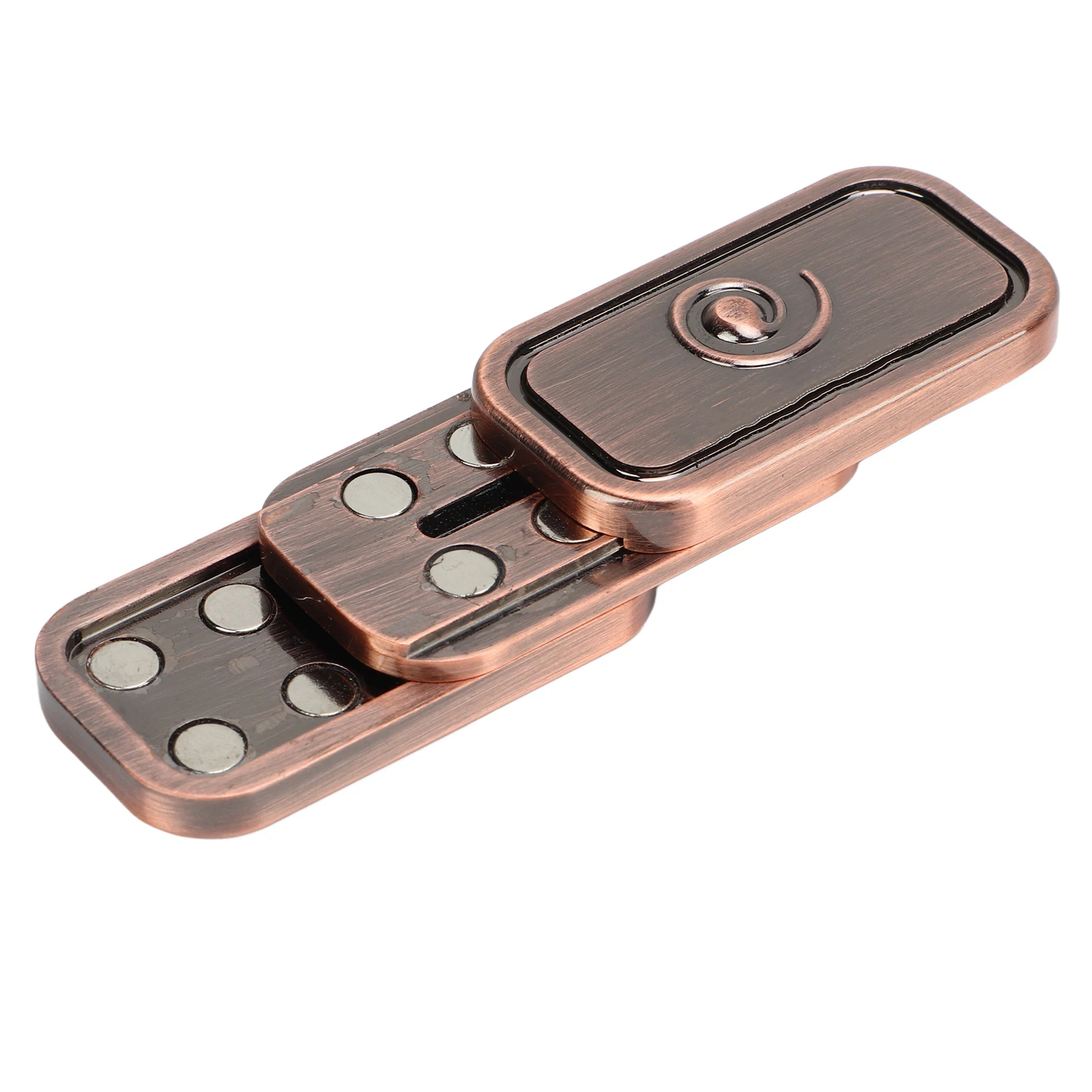 Magnetic Slider Toy Metal Adult ADHD Autism Anxiety Stress Relief Push Slider Sensory Toy for Home Office