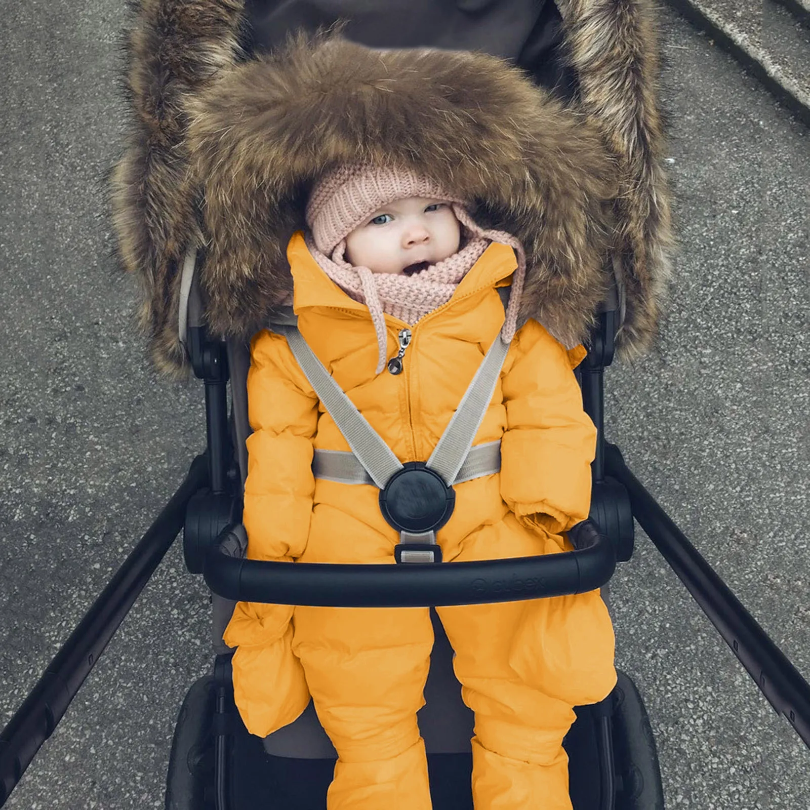 Winter Infant Baby Boy Girl Romper Jacket Hooded Jumpsuit Warm Thick Coat Outfit Roupas de baby Toddler Clothing Outwear New kids jackets baby jumpsuit winter coat