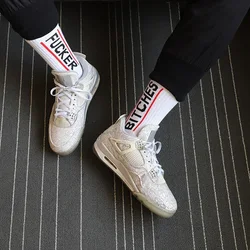 5pair New Gay Fashion Letter Party different letters Socks Men Sports Tube Streetwear Sock Comfortable