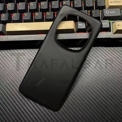 Premium Glass Battery Back Cover Replacement with Adhesive (Matte Black No Lens)