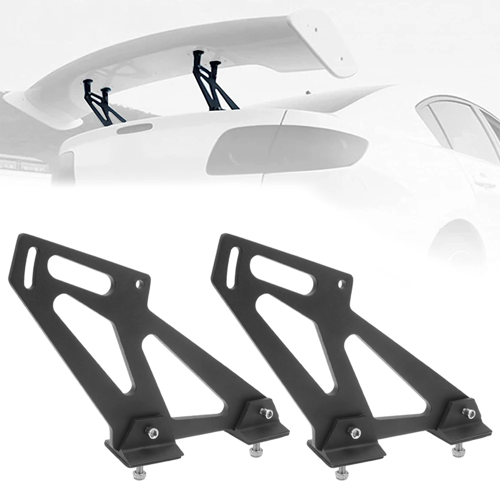 Spoiler Hatchback Rear Bracket Gt Wing Aluminum Lightweight Connector