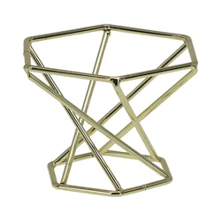 Premium Metal Display Rack for Baseball and Softball Sports Accessories (Gold)
