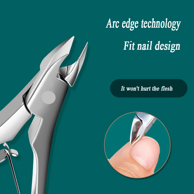 Nail clippers dead skin trimmer nail scissors stainless steel special paronychia scissors beauty salons