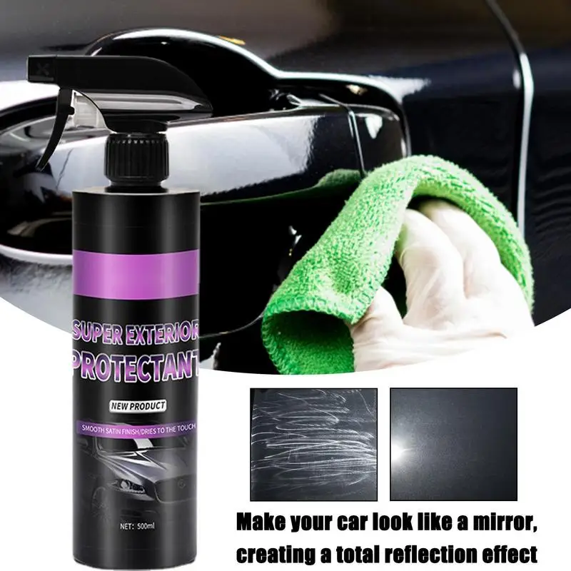 

Ceramic Car Cleaner Spray Detailing Coating Compound For Restoration Portable Polish Detergent For Preventing Damage Car Access