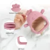 Baby Teether Chick Gloves Teether Silicone Anti-eating Hand ​Molar Stick Massage Gums Baby Anti-biting Teether Baby Accessories 1