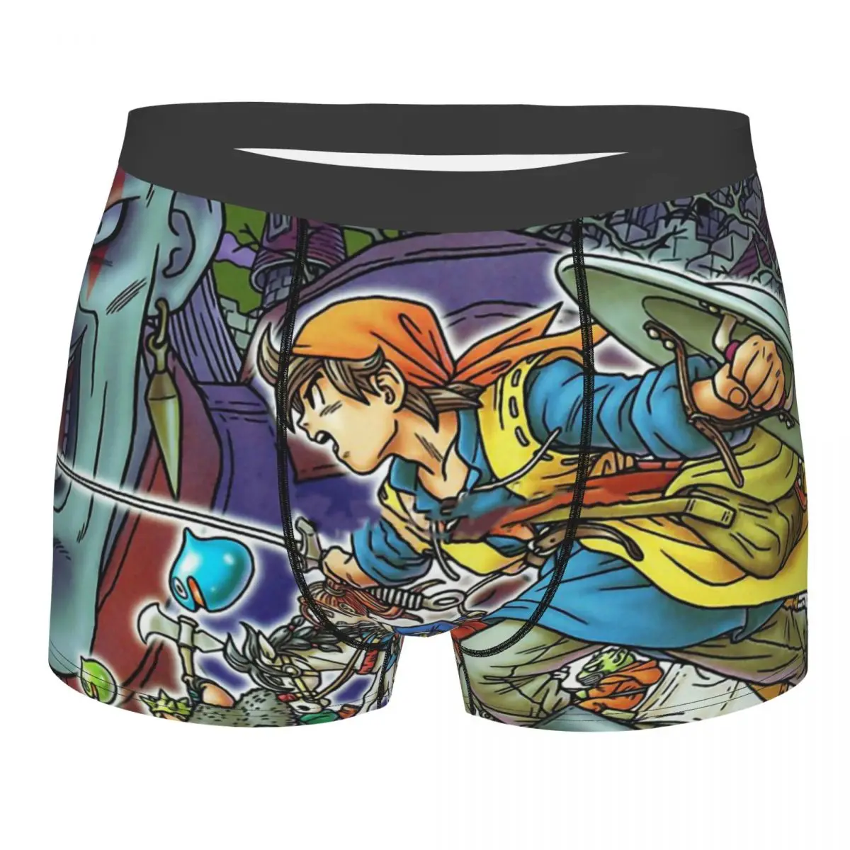 Lotta Dragon Quest Warrior Dragonlord Hero Slimes Gioco Mutande Mutandine Di Cotone Uomo Intimo Stampa Pantaloncini Boxer Slip
