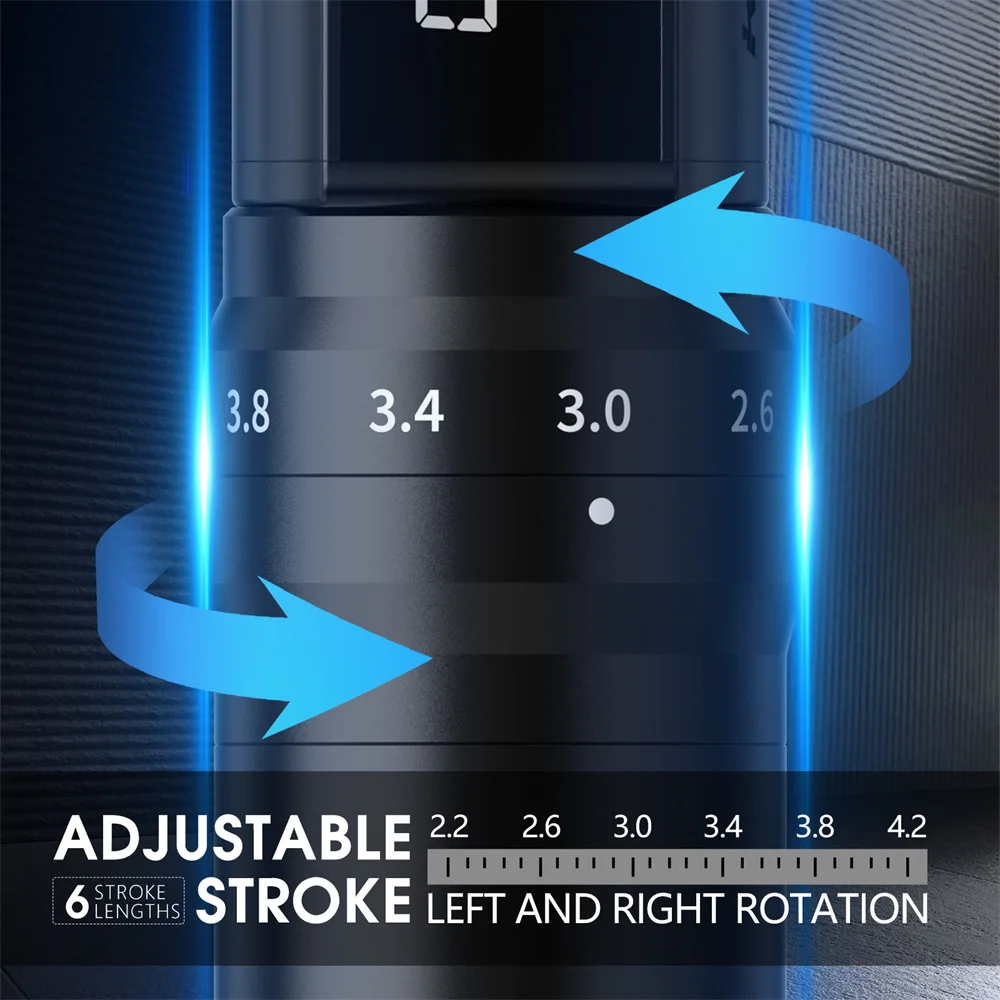 Kiss of Dragon XNET Hunter MAX-入れ墨の芸術家のための調節可能な