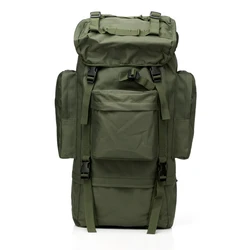 Hot 70L Big Capacity Tactical Backpack With Iron Frame And Raincover backpack  bags for women  backpack men