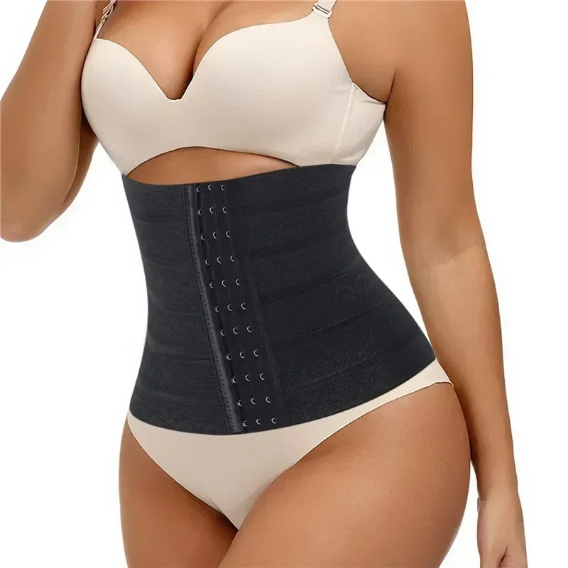

Slimming Women Wrap Corset Trainer Belt Flat Body Shapewear Tummy Waist Girdle Belly Faja Sheath Postpartum