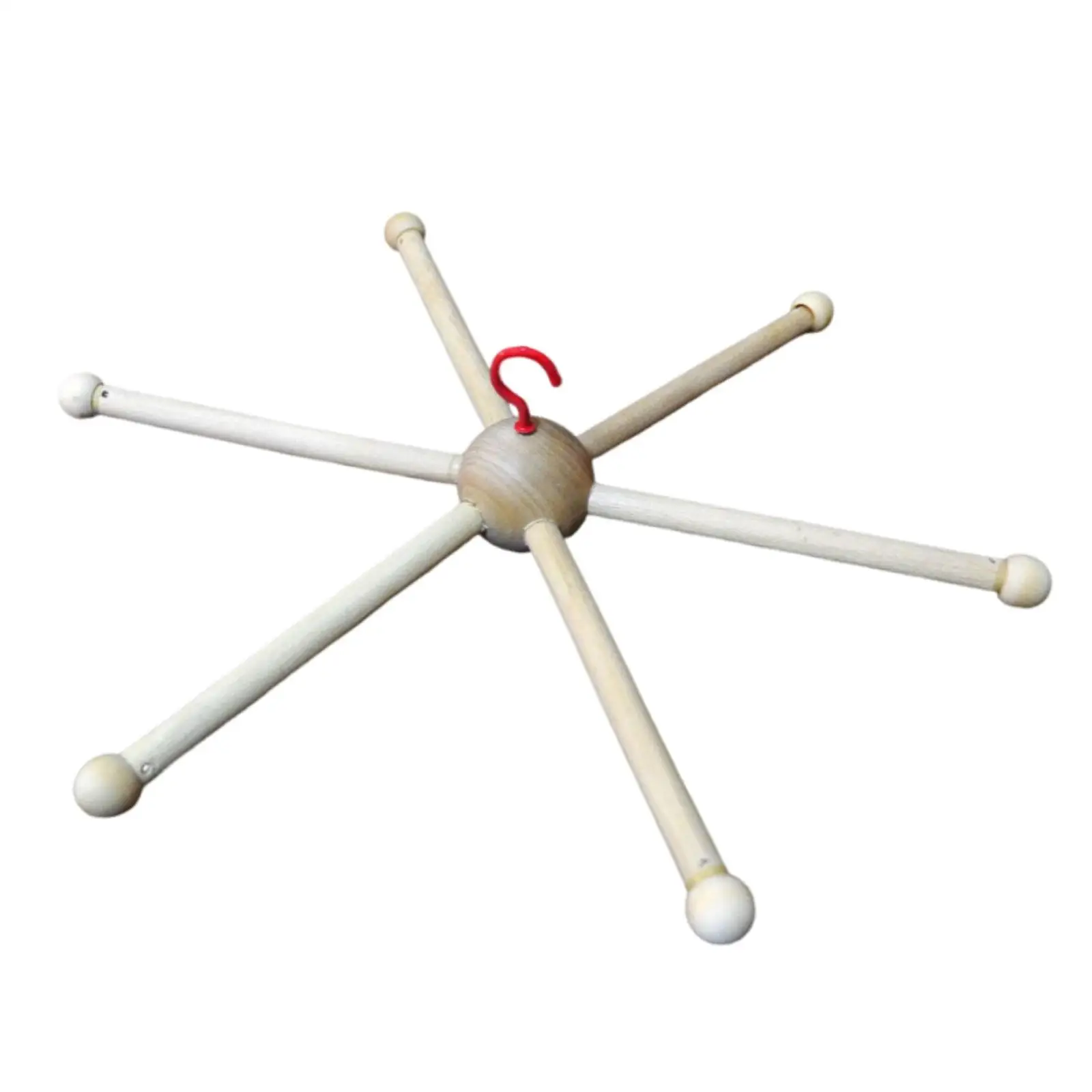 

Baby Wooden Mobile Hanger Hanger Wind Chime Frame for Infant Ceiling Balcony