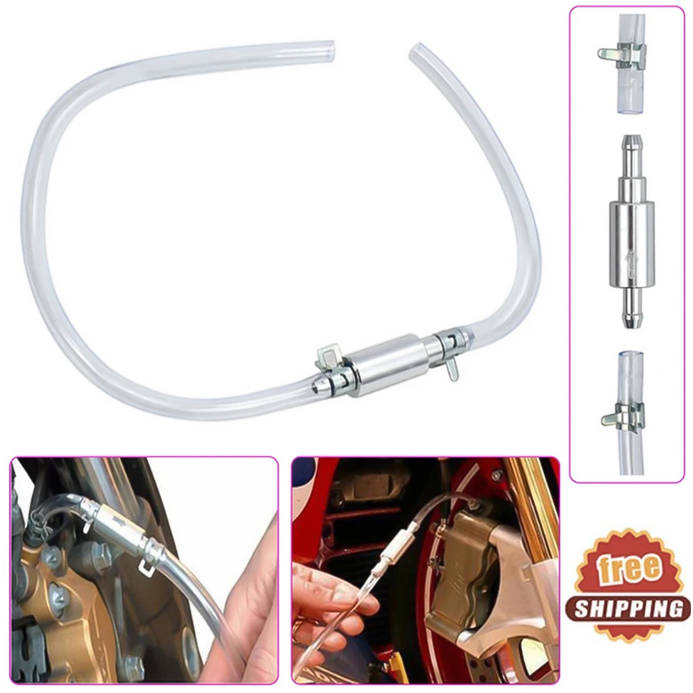 

Oil Change Tool Motorcycle Brake Oil Fluid Pump Bleeder Clutch Hose Hydraulic Bleeding Replacement Adapter Tube Auto Brake Fluid