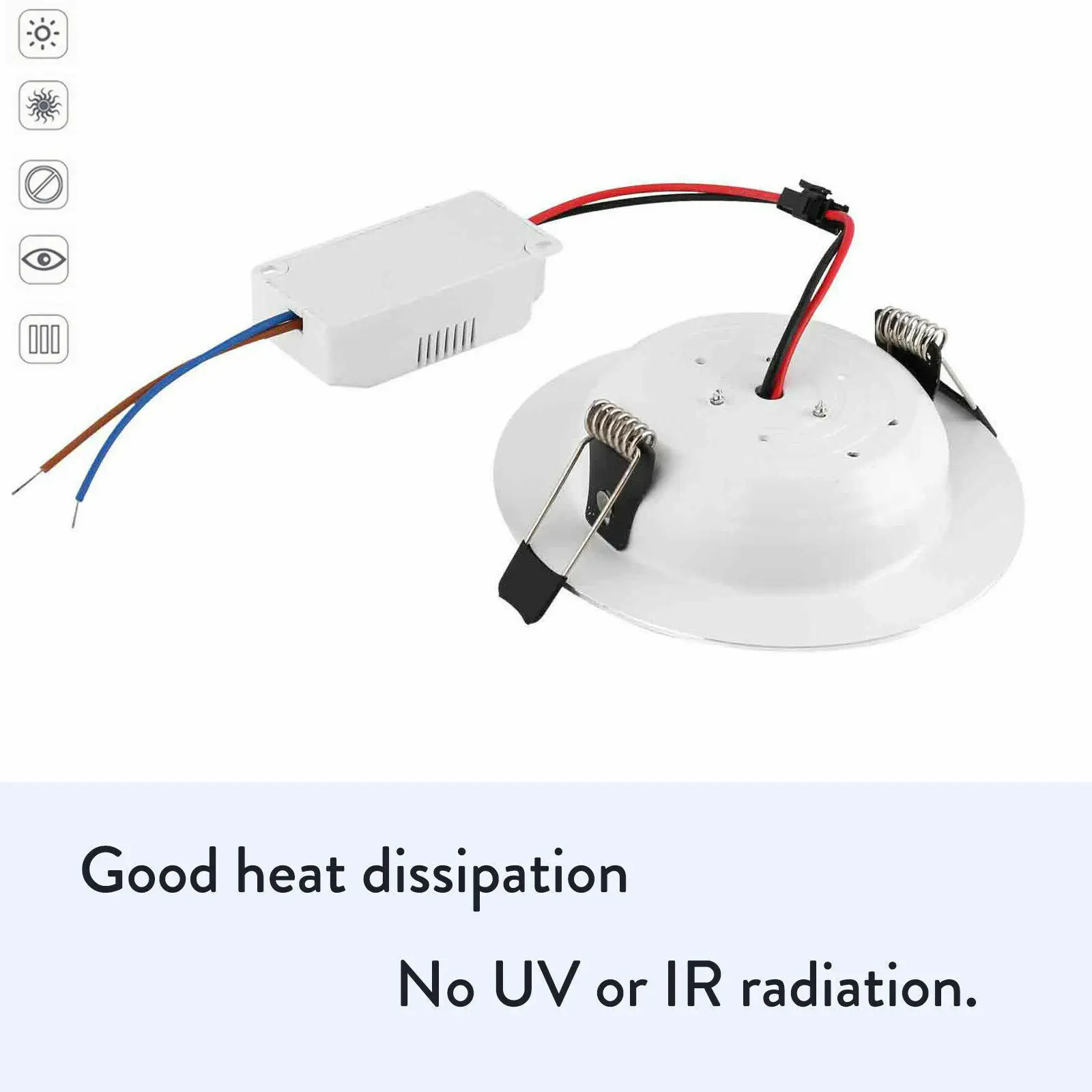 Description Picture 4 of itemLed Downlight 3W 5W 7W 9W 12W 15W 18W Downlights Led Ceiling Light 24V Bedroom Lamp Bright Spot Spotlight Bulb Decorative