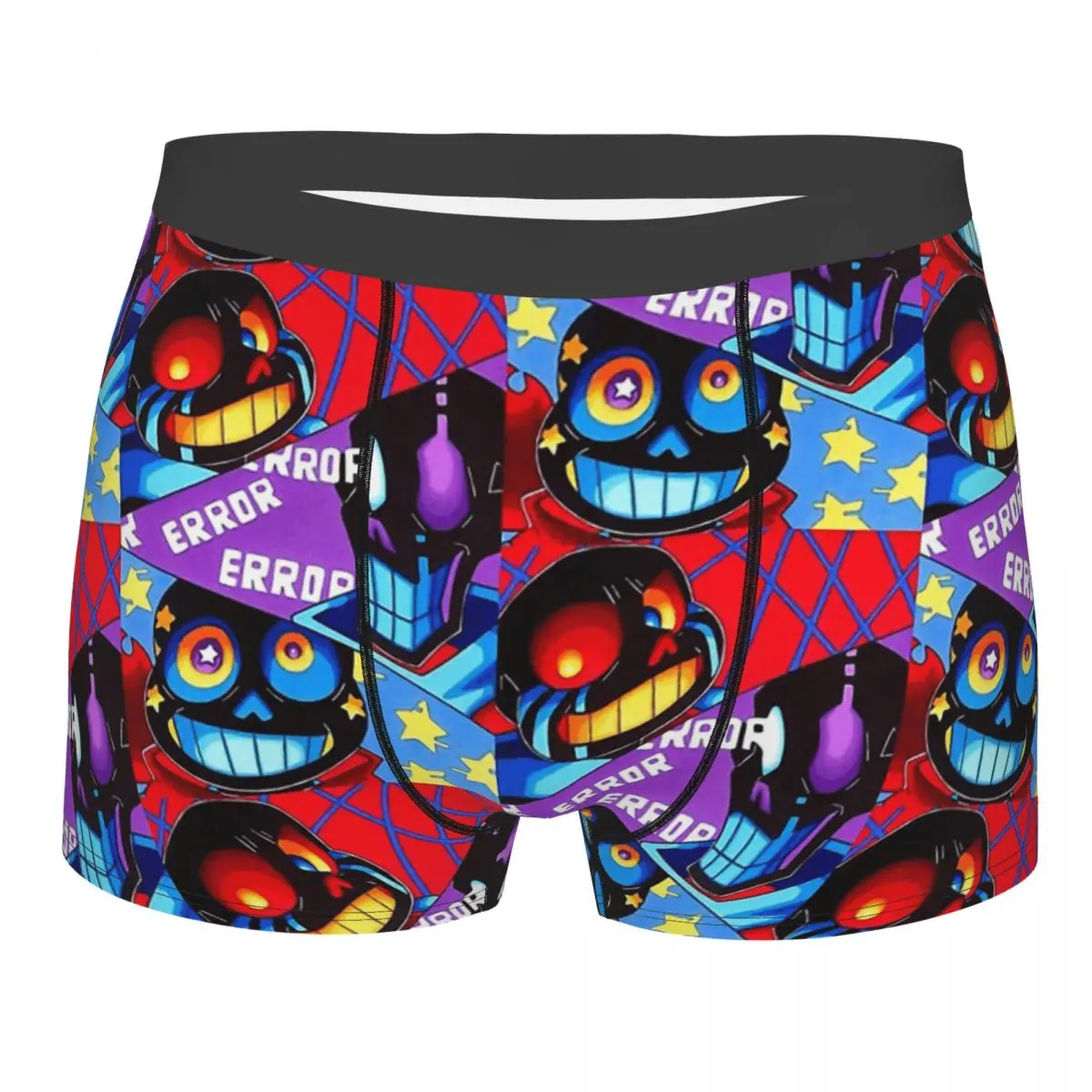 Errors Undertale Frisk Flowey Toriel Sans Papyrus Underpants Breathbale Panties Man Underwear Comfortable Shorts Boxer Briefs