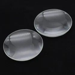 Optical Glass Double Convex Lens - 60mm Focal Length - Ideal for DIY Projectors and Magnification Tasks