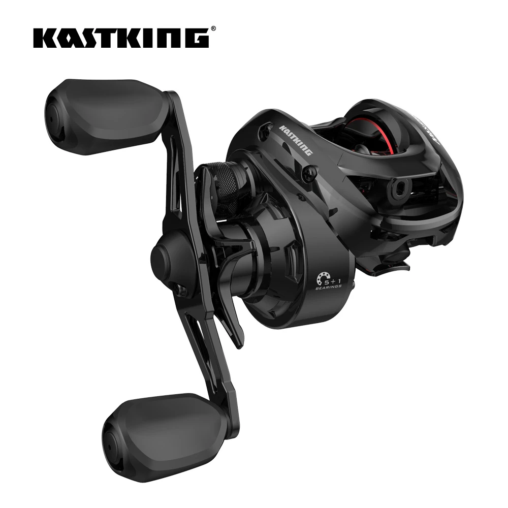 KastKing MaxSteel Baitcasting Reel Braking System 7.11 Gear